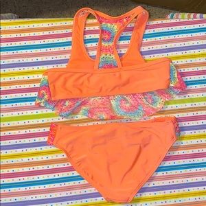 Girls 2 piece swimming suit